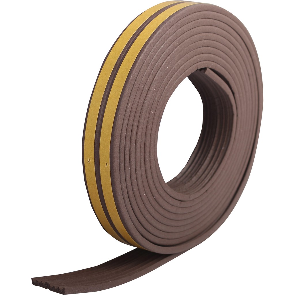 Banda etansare DIALL, cauciuc, 6 m x 9 mm, maro