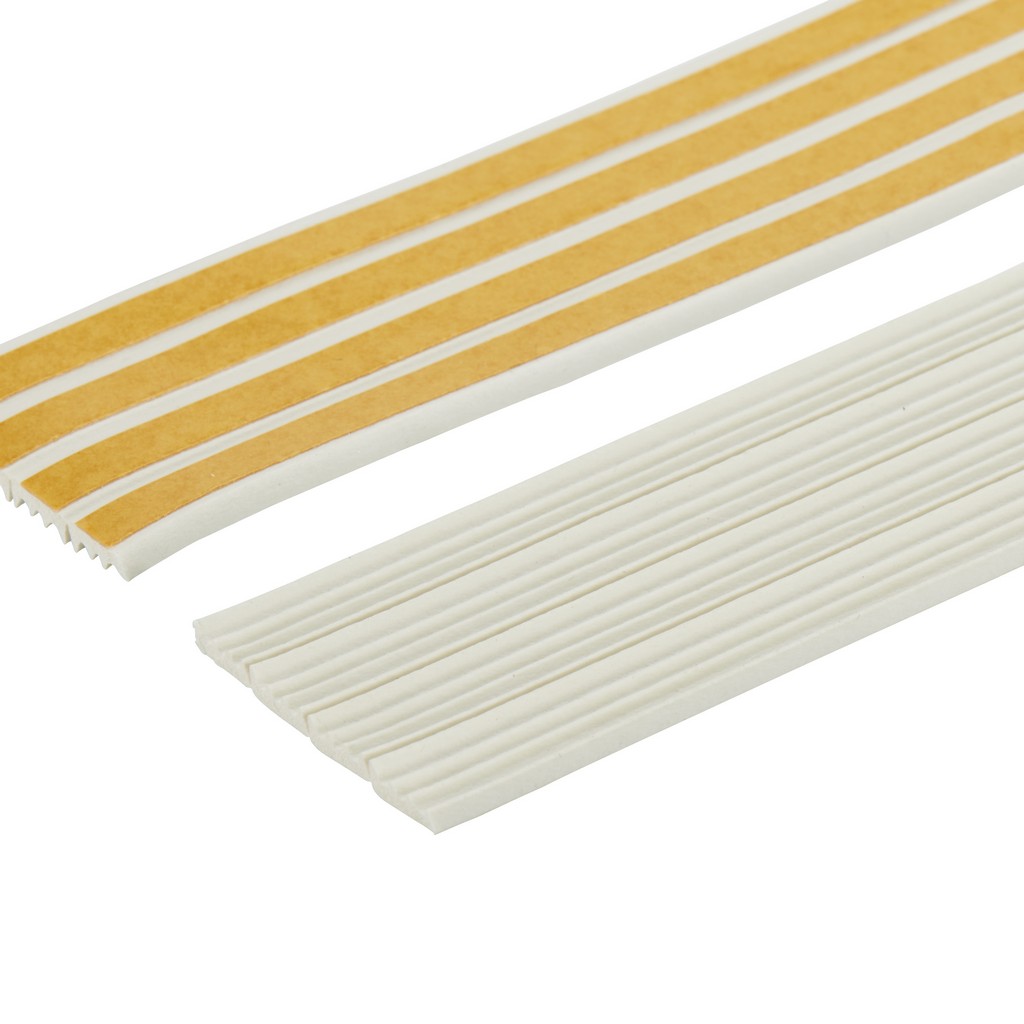 Banda etansare DIALL, cauciuc, 24 m x 9 x 4 mm, alb