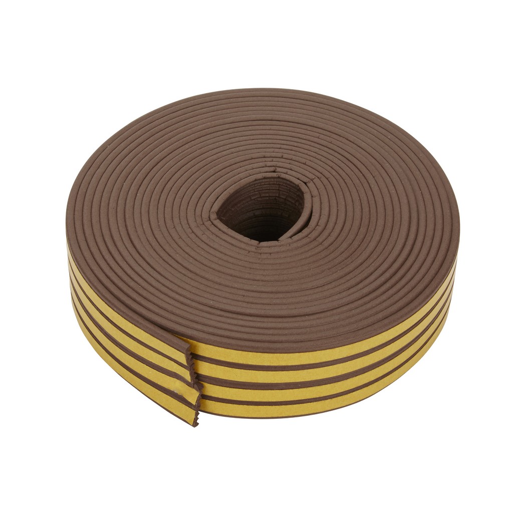 Banda etansare DIALL, cauciuc, 24 m x 9 x 4 mm, maro