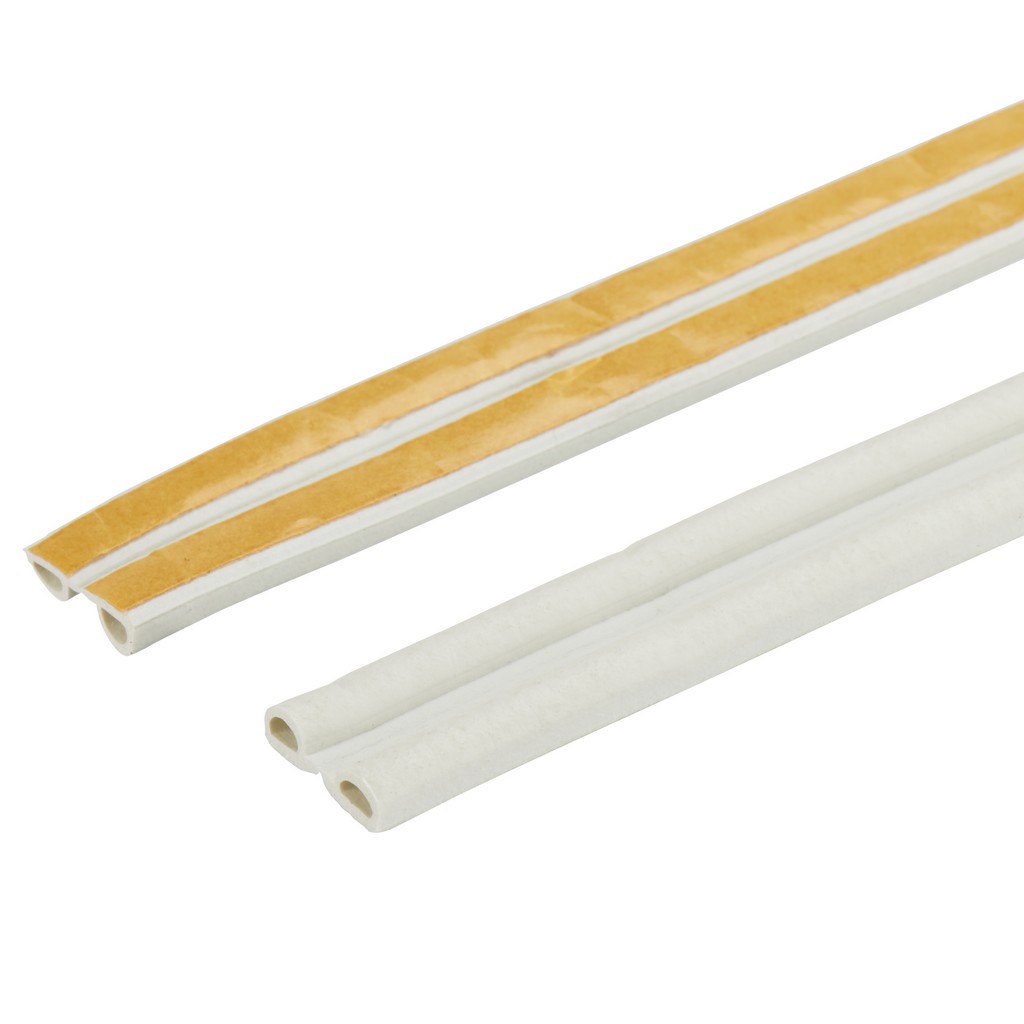 Banda etansare DIALL, cauciuc, 6 m x 9 mm, alb