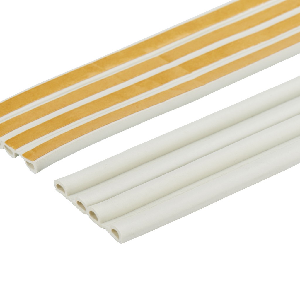 Banda etansare DIALL, cauciuc, 24 m x 9 mm, alb