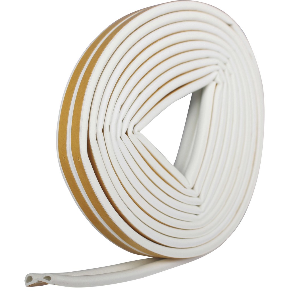 Banda etansare DIALL, cauciuc, 24 m x 9 mm, alb