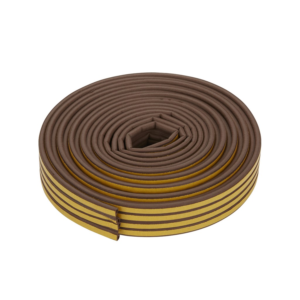 Banda etansare DIALL, cauciuc, 24 m x 9 x 6.5 mm, maro