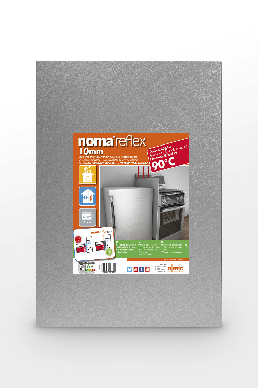 Polistiren expandat DIALL, 80 x 60 x 0.1 cm, 0.48 mp, gri