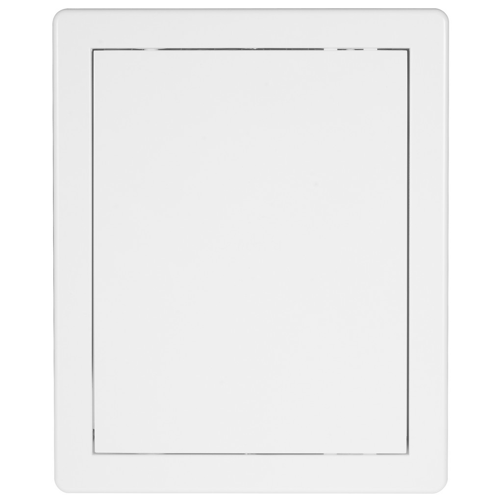 Usa de vizitare Diall, 150 x 200 mm, plastic, alb