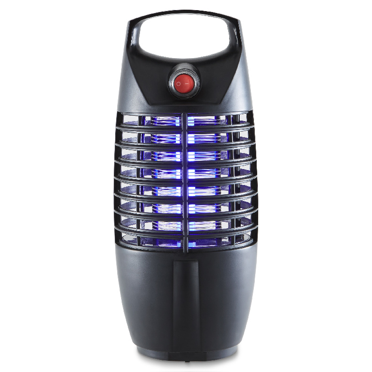 Lampa UV anti tantari, metal si plastic, 4W, negru