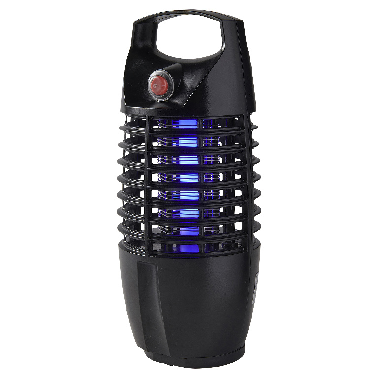 Lampa UV anti tantari, metal si plastic, 4W, negru