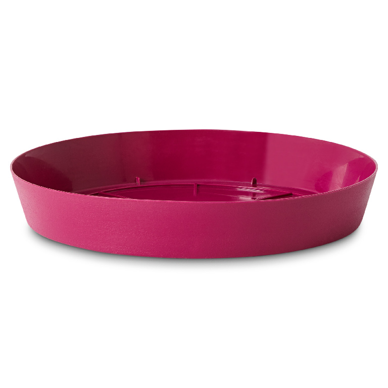 Farfurie ghiveci BLOOMA, plastic, 30 cm, roz