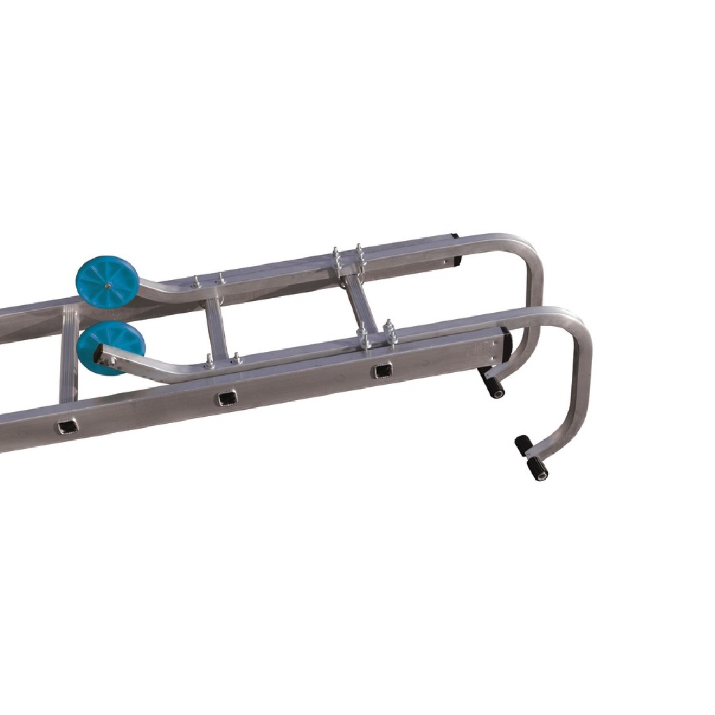 Clema fixare scara coama acoperis MAC ALLISTER, aluminiu, gri