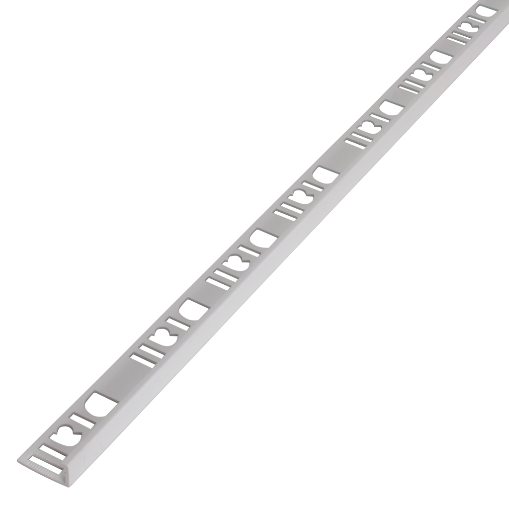 Profil interior DIALL, 8 mm x 2.5 m, PVC, alb
