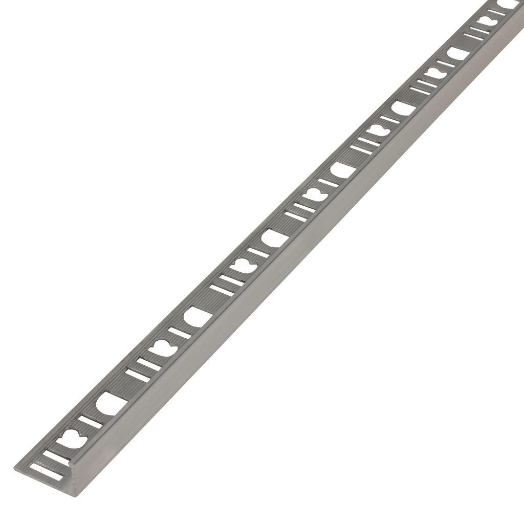 Profil brut, tip L DIALL, 12.5 mm x 2.5 m, aluminiu, argintiu