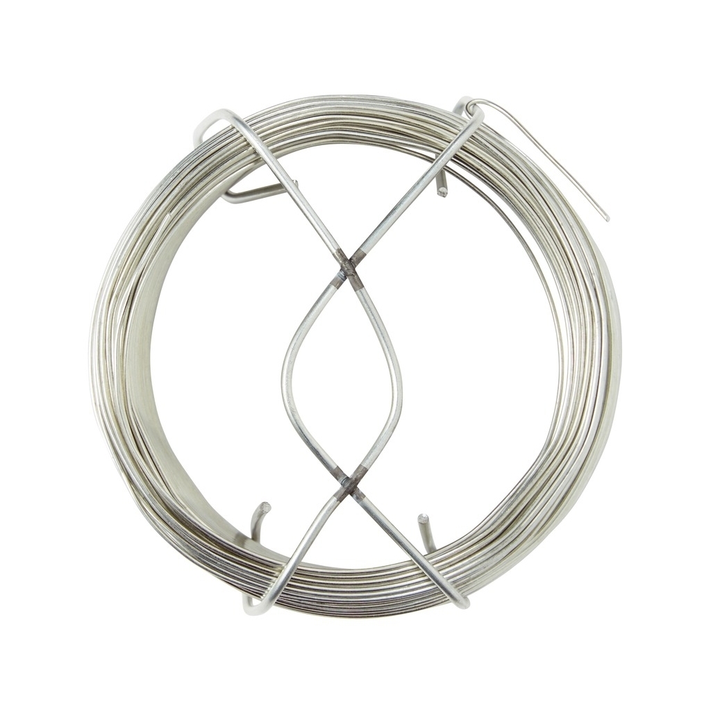 Sarma otel zincat DIALL, 1.3 mm x 40 m, argintiu