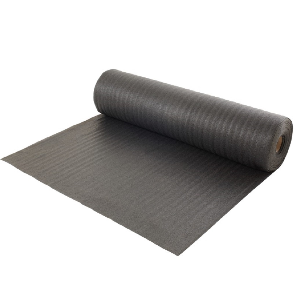 Izolatie parchet, polietilena, grosime 2 mm, 100 x 2500 cm, gri