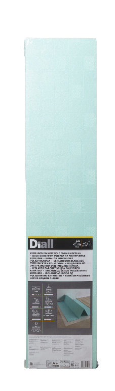 Polistiren extrudat, 2.2 mm, 15 m2  Diall
