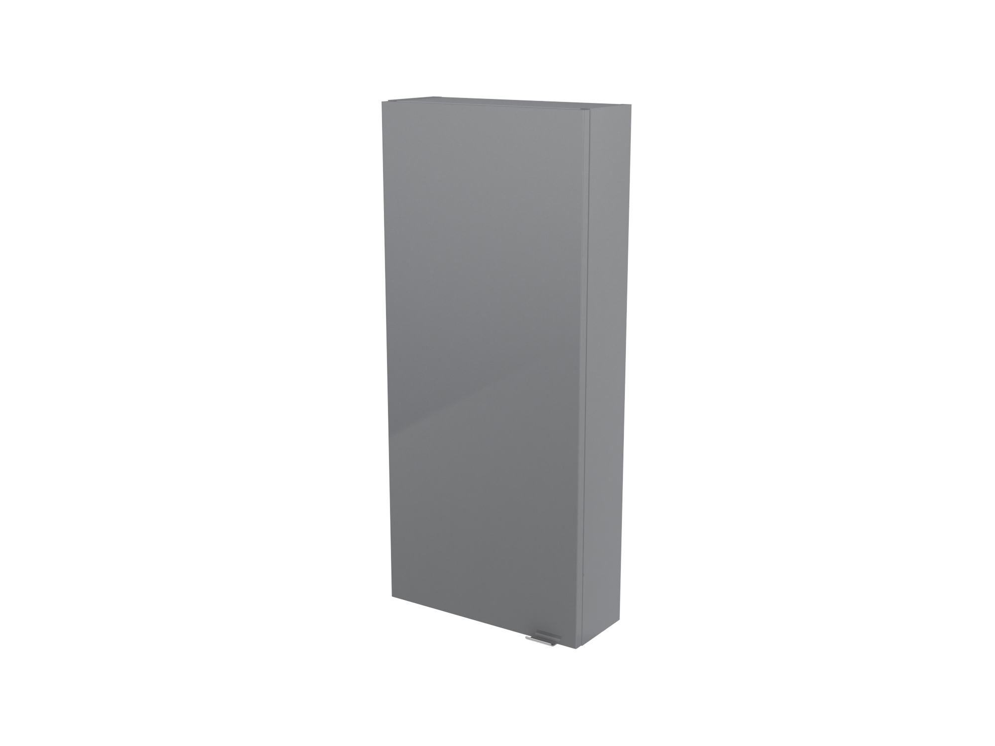 Dulap baie GoodHome Imandra, suspendat, 40 x 15 x 90 cm, gri