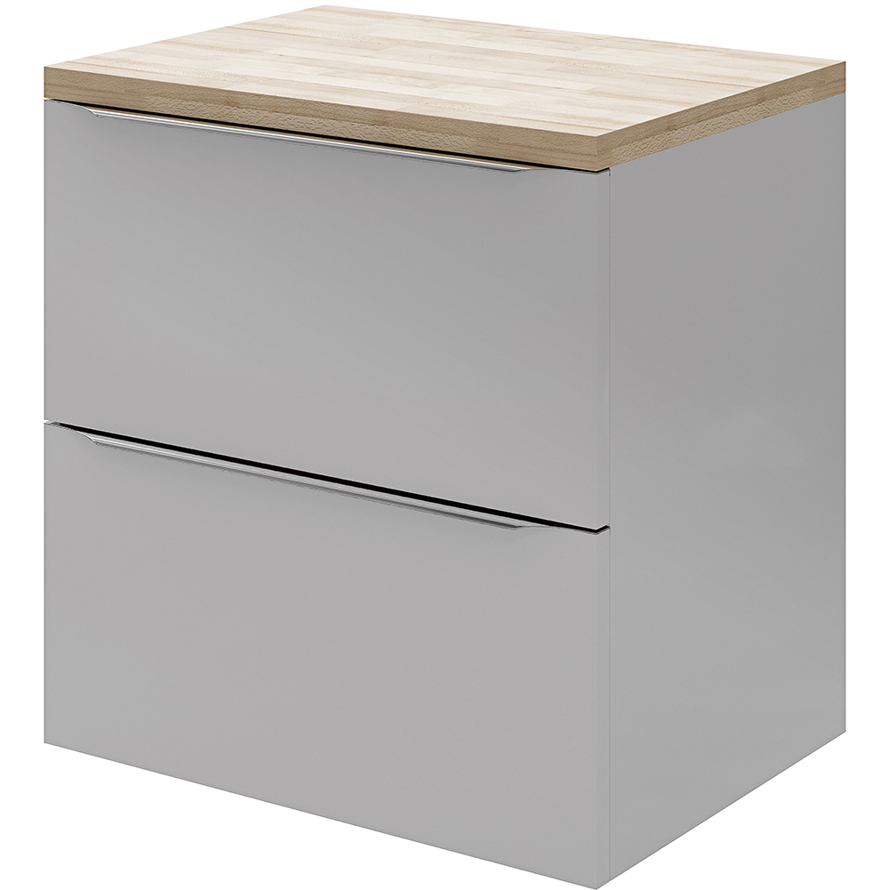 Masca lavoar GoodHome Imandra, suspendata, 60 x 45 x 60 cm, gri