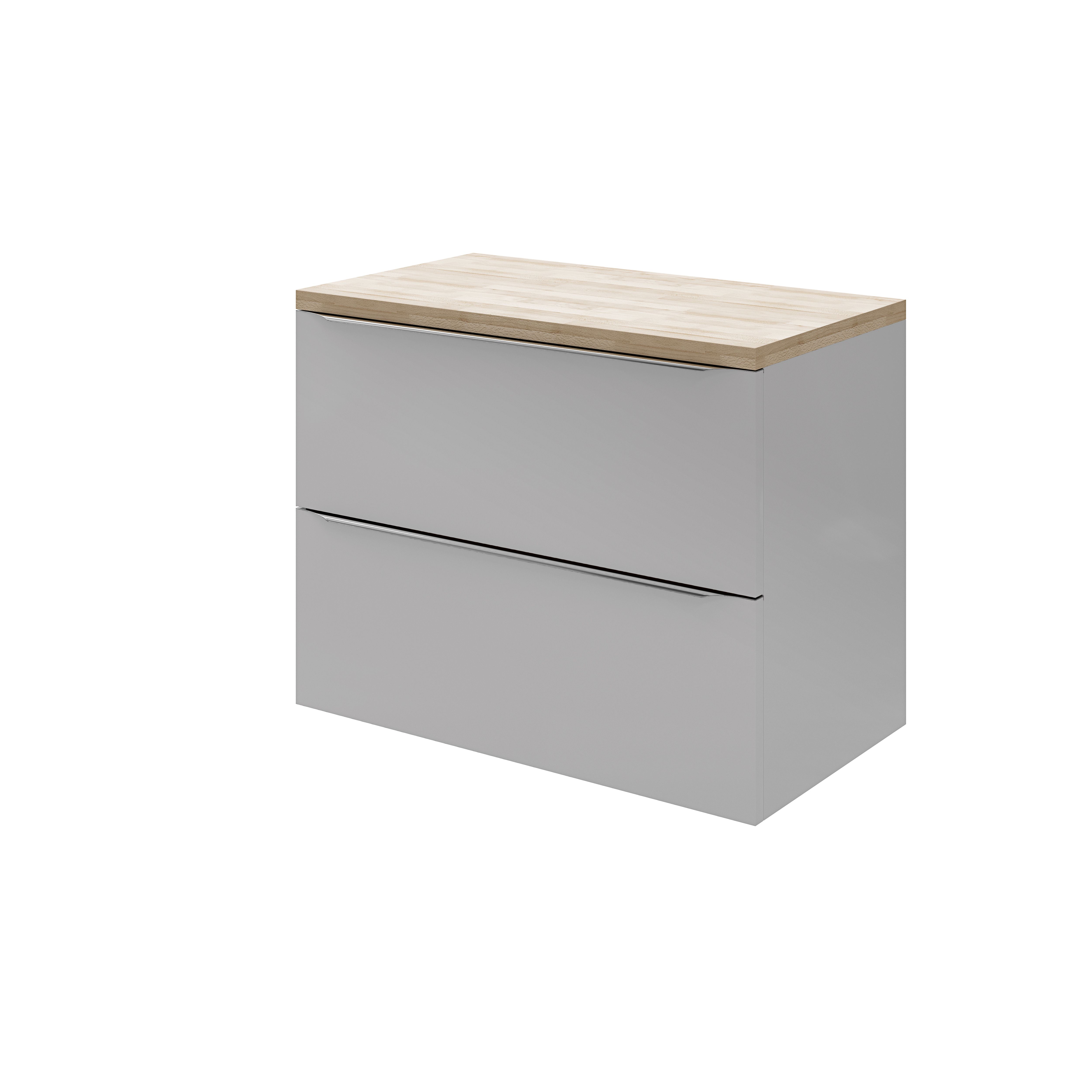 Masca lavoar GoodHome Imandra, suspendata, 80 x 45 x 60 cm, gri