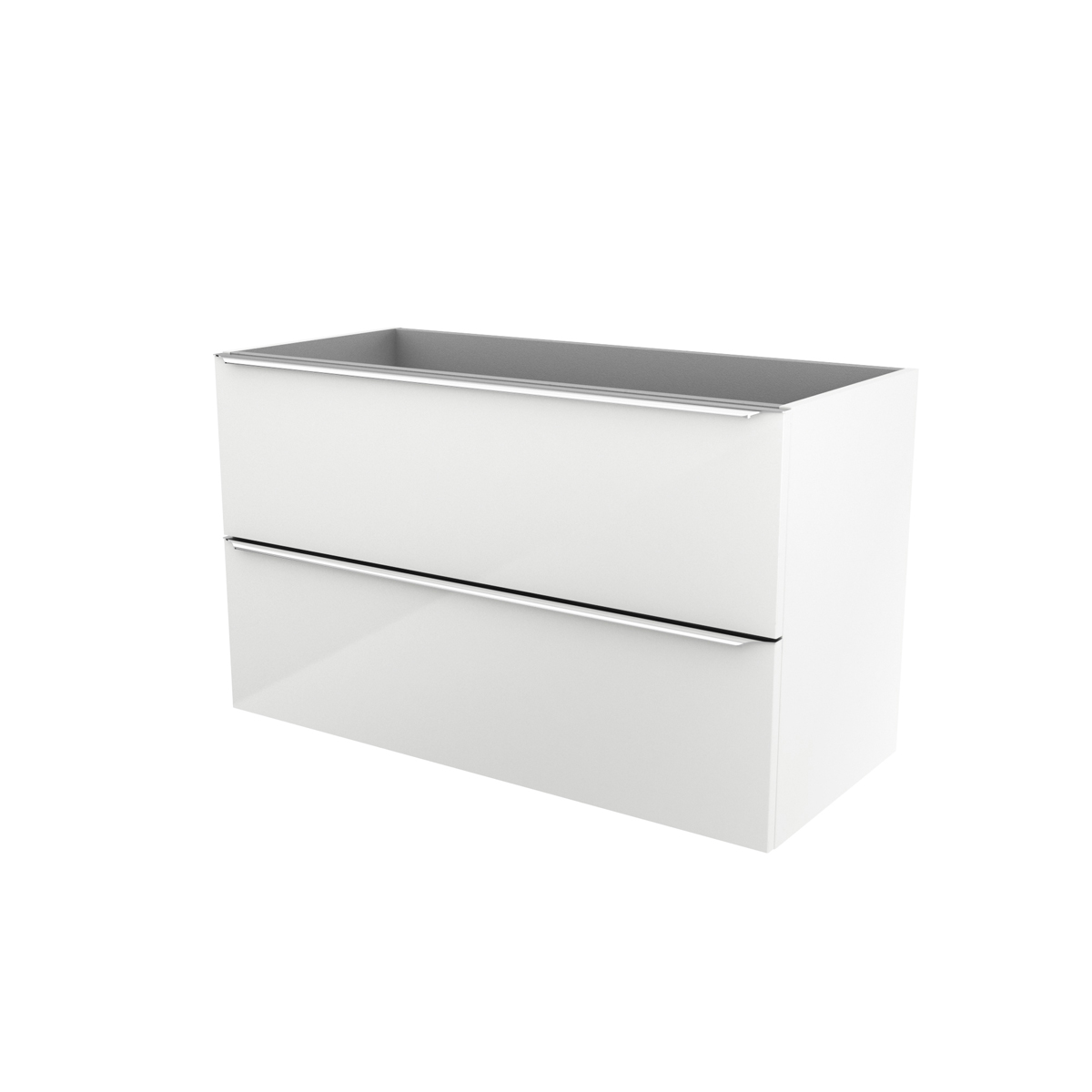 Masca lavoar GoodHome Imandra, suspendata, 100 x 45 x 60 cm, alb