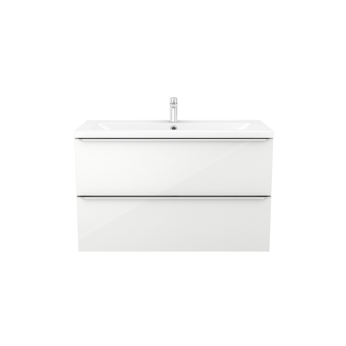 Masca lavoar GoodHome Imandra, suspendata, 100 x 45 x 60 cm, alb