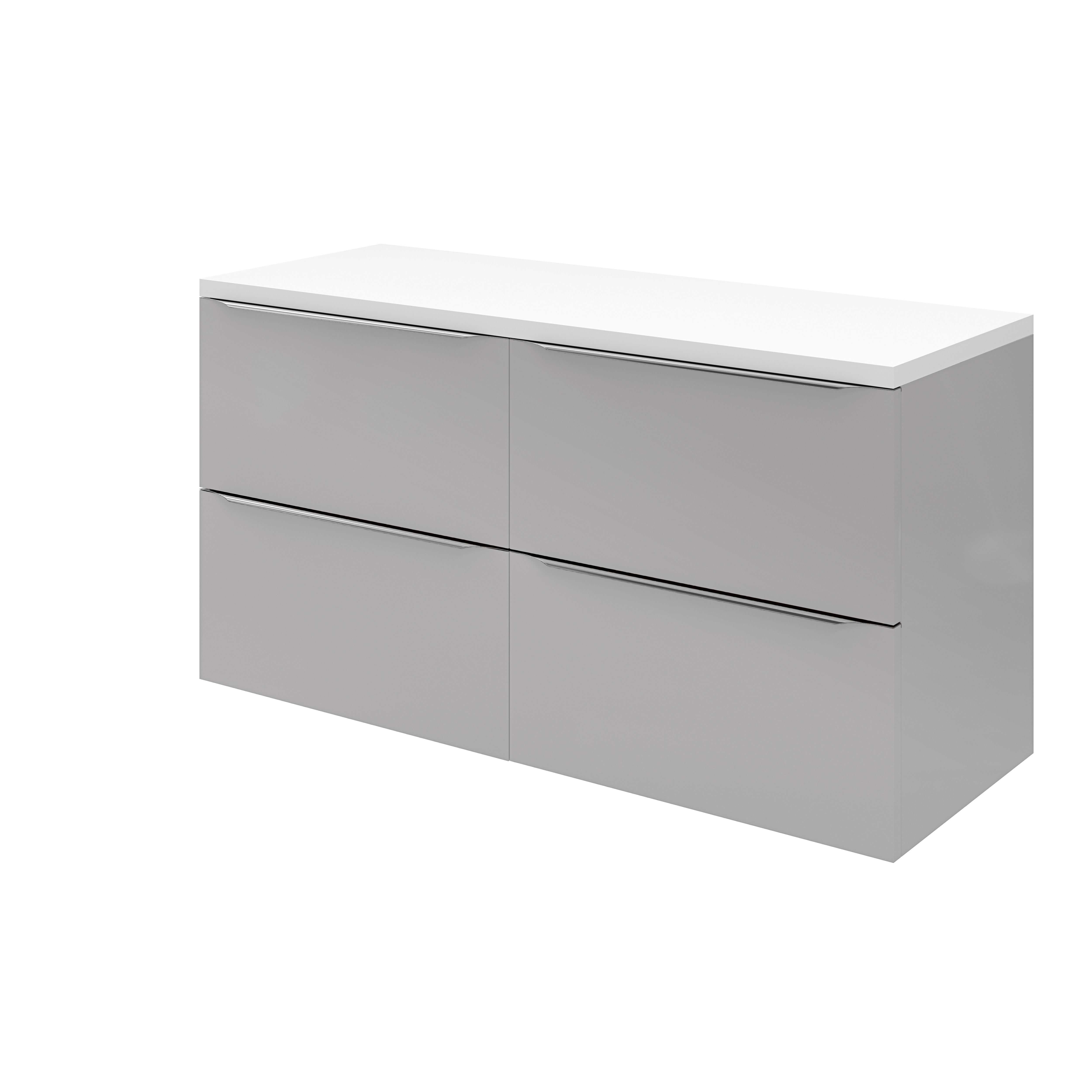 Masca lavoar GoodHome Imandra, suspendata, 120 x 45 x 60 cm, gri