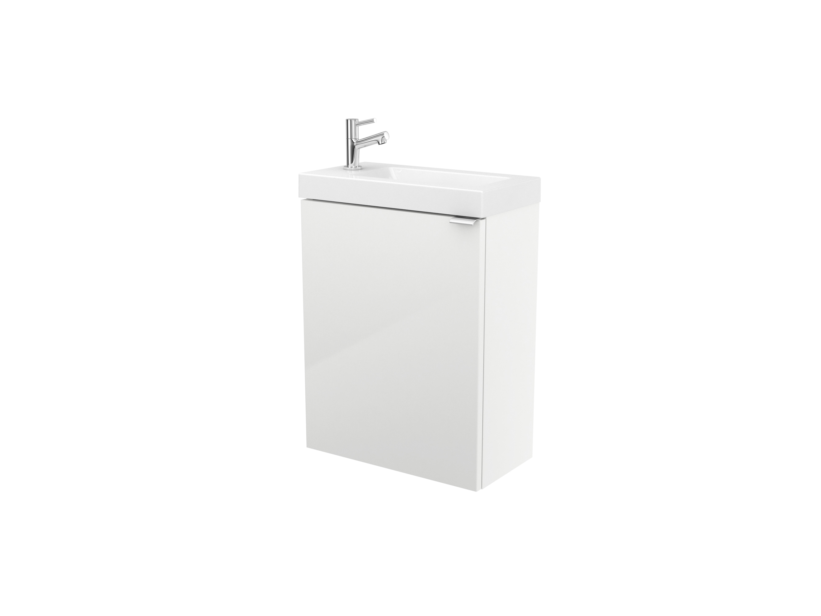 Masca lavoar GoodHome Imandra, suspendata, 44 x 23 x 55 cm, alb