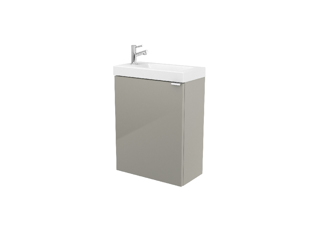 Masca lavoar GoodHome Imandra, suspendata, 43.6 x 23 x 55 cm, taupe