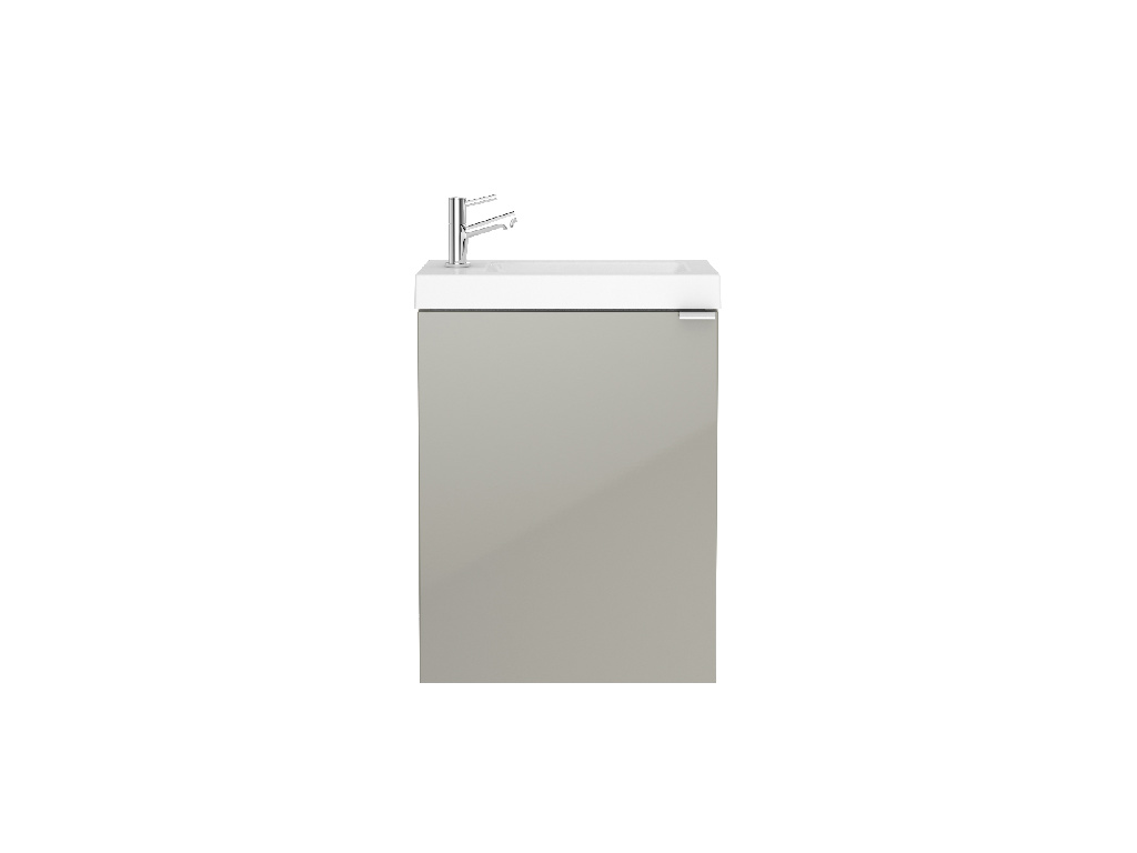 Masca lavoar GoodHome Imandra, suspendata, 43.6 x 23 x 55 cm, taupe