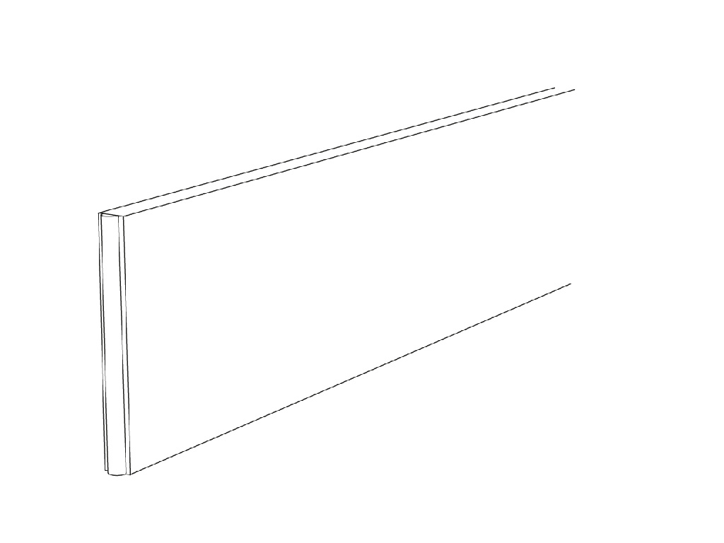 Separator sertar GoodHome Imandra, 33 cm