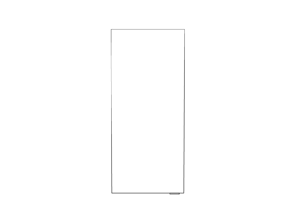 Dulap baie GoodHome Imandra, suspendat, 40 x 36 x 90 cm, gri