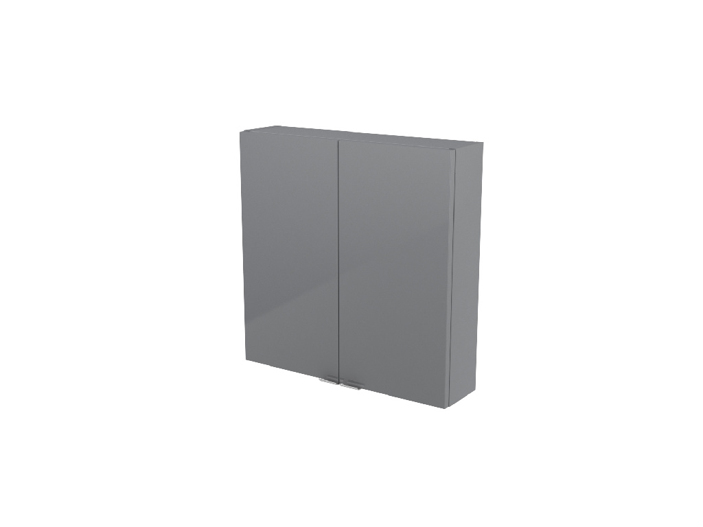 Dulap baie GoodHome Imandra, suspendat, 60 x 15 x 60 cm, gri