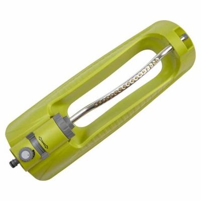 Aspersor pentru gradina VERVE, 8 functii, plastic, zona acoprire 72 mp, verde/gri