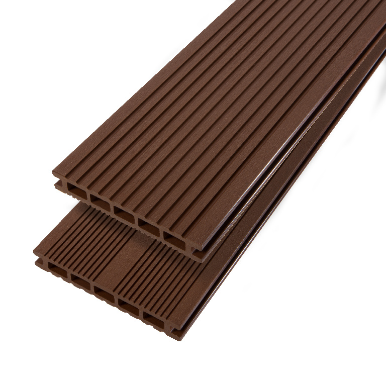 Dusumea pentru terasa KLIKSTROM Premium, 220 x 14.5 x 2.1 cm, WPC, maro