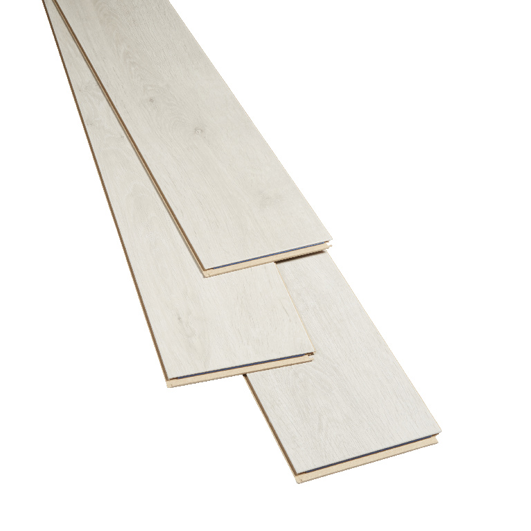 Parchet laminat 8 mm, alb, acoperire per cutie 1.996 mp, AC4, HDF  GoodHome