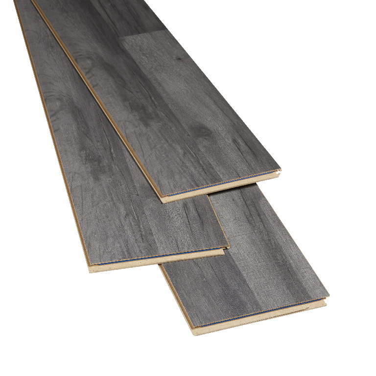 Parchet laminat 8 mm, gri, acoperire per cutie 1.996 mp, AC4, HDF  GoodHome