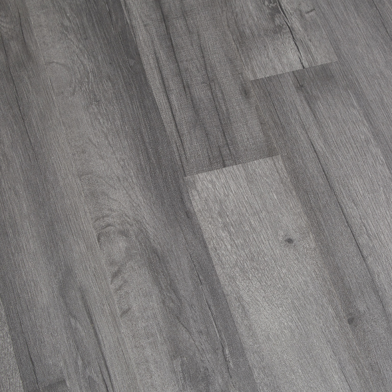 Parchet laminat 8 mm, gri, acoperire per cutie 1.996 mp, AC4, HDF  GoodHome