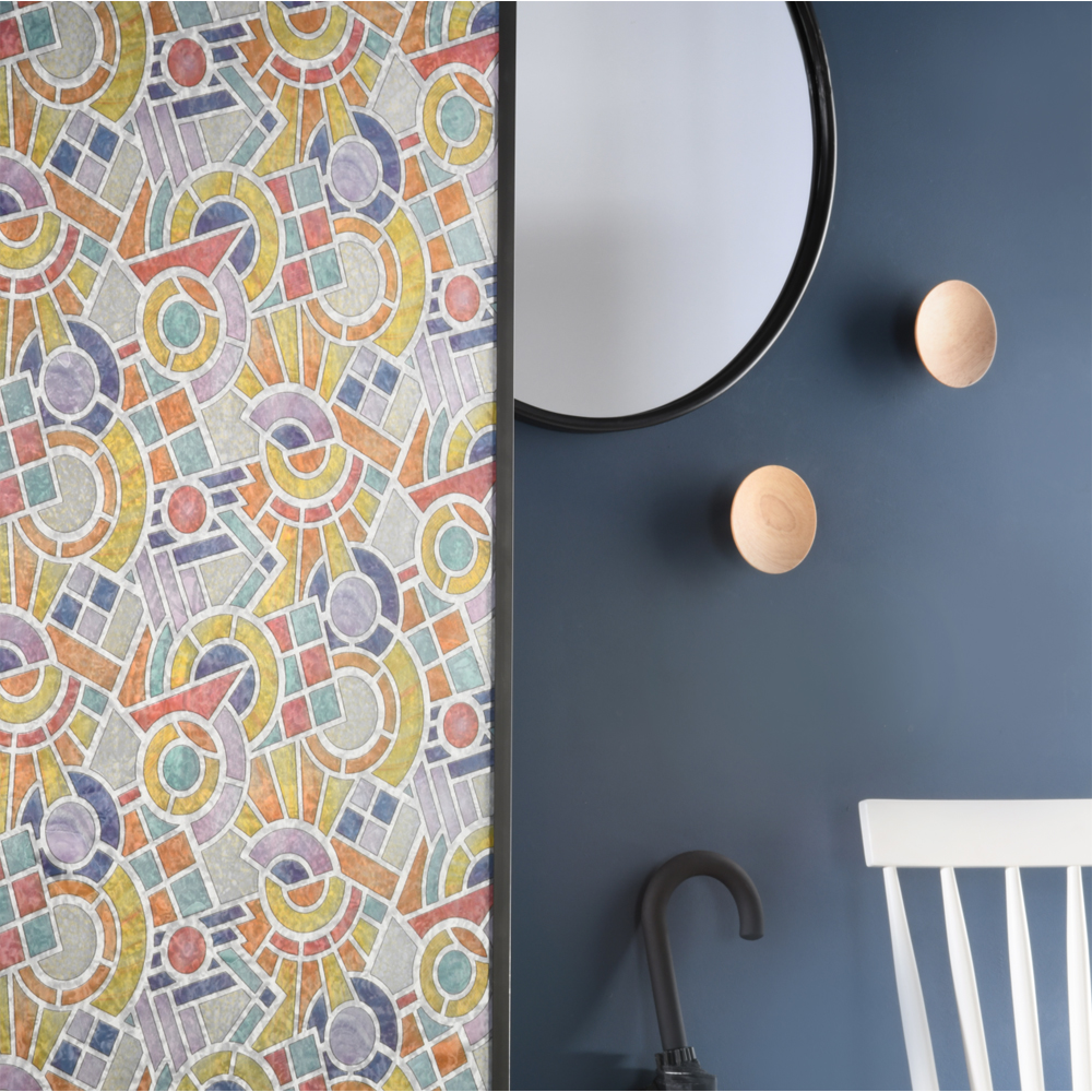 Autocolant VENILIA Nancy, PVC, 67.5 x 200 cm, multicolor