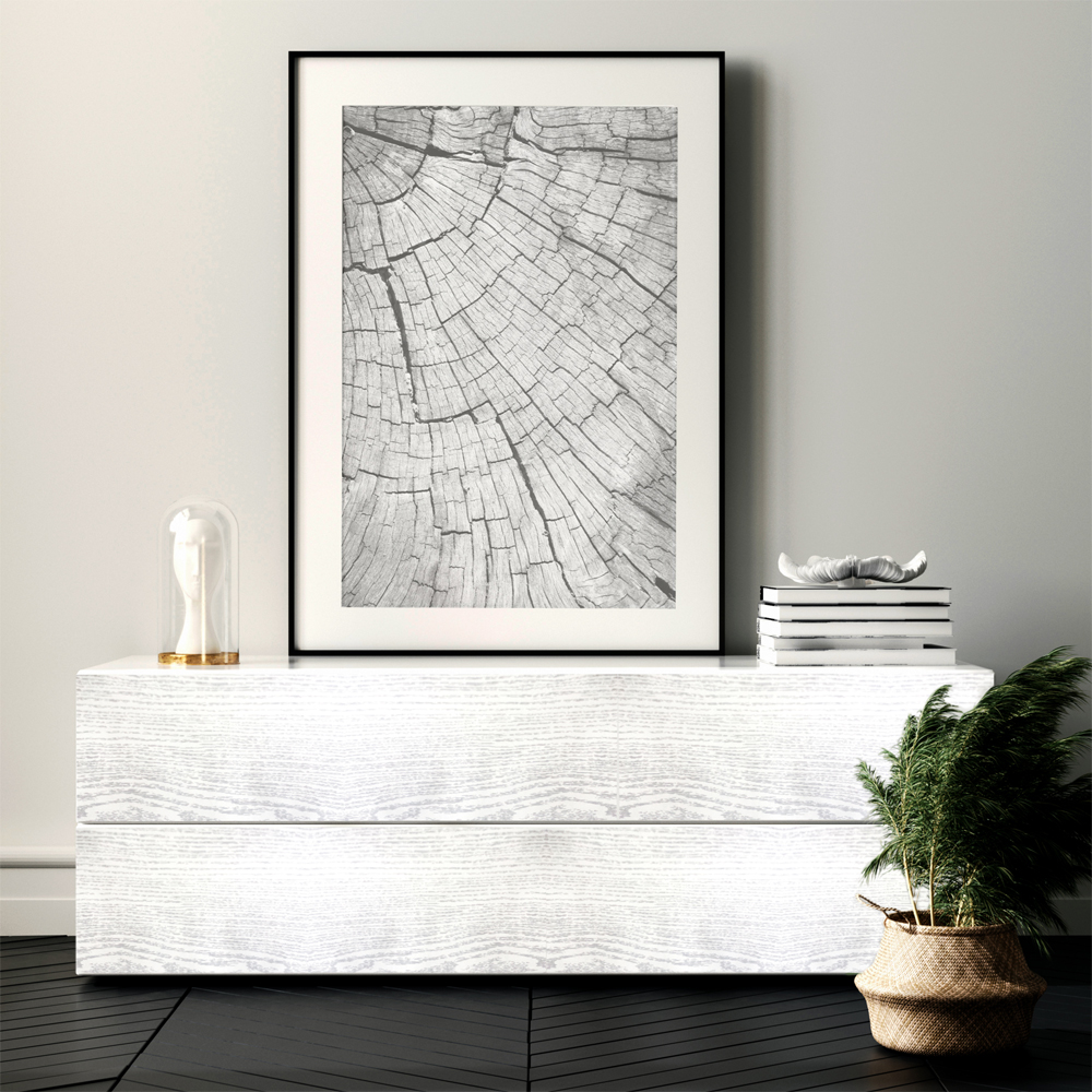 Autocolant VENILIA, PVC, 67.5 x 100 cm, gri