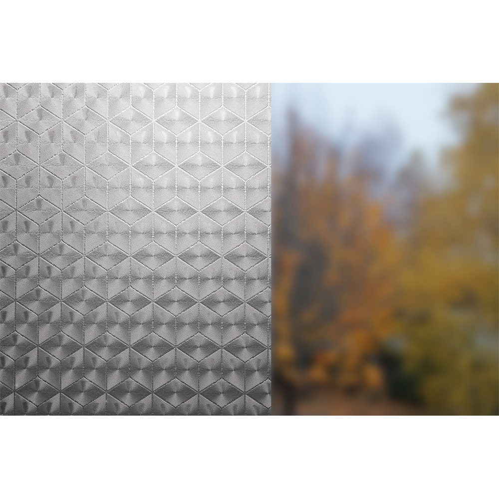 Autocolant VENILIA Romb, PVC, 90 x 100 cm, translucid