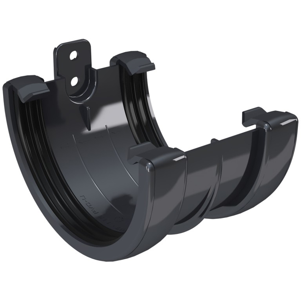 Imbinare jgheab PVC Devorex, D 120 mm, grafit