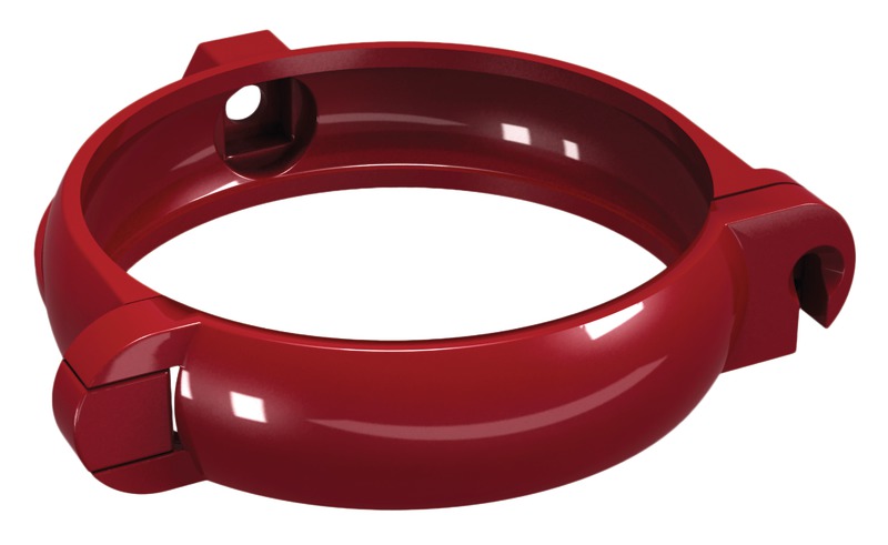 Bratara burlan PVC Devorex, D 80 mm, bordeau