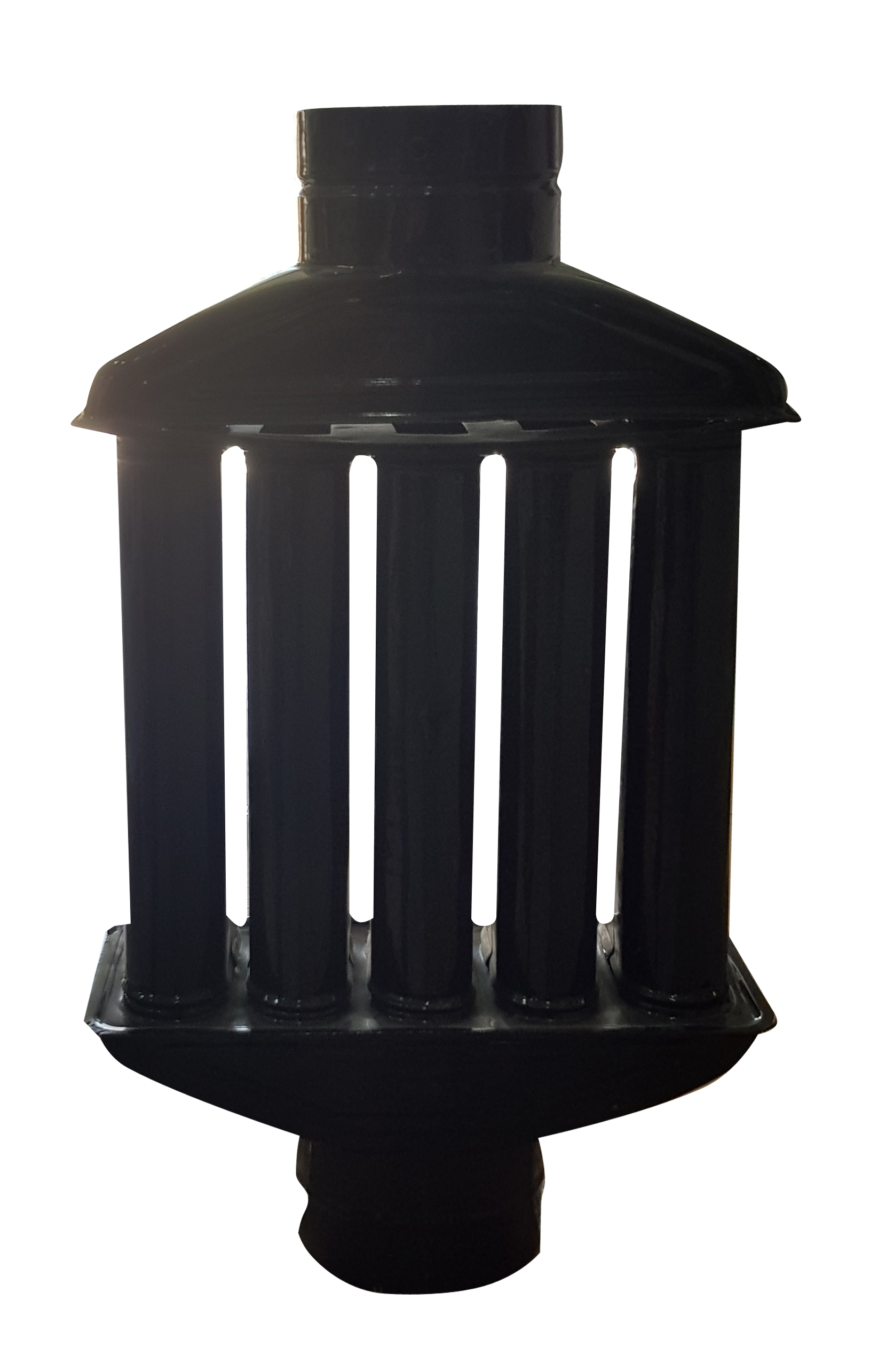 Recuperator caldura, D120 mm, 0.5 mm, negru