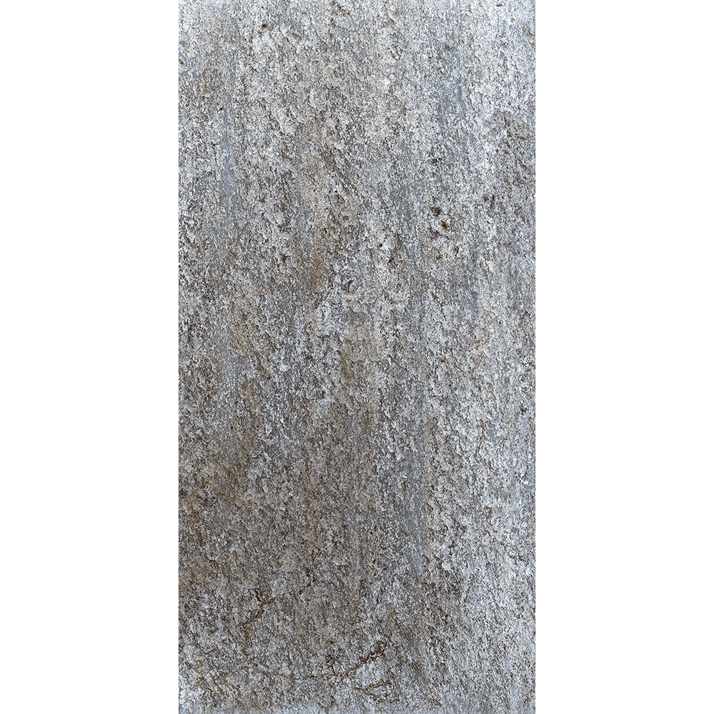 Gresie interior si exterior Vulcano, 30 x 60 cm, grosime 8.5 mm, 1.62 m2, gri piatra