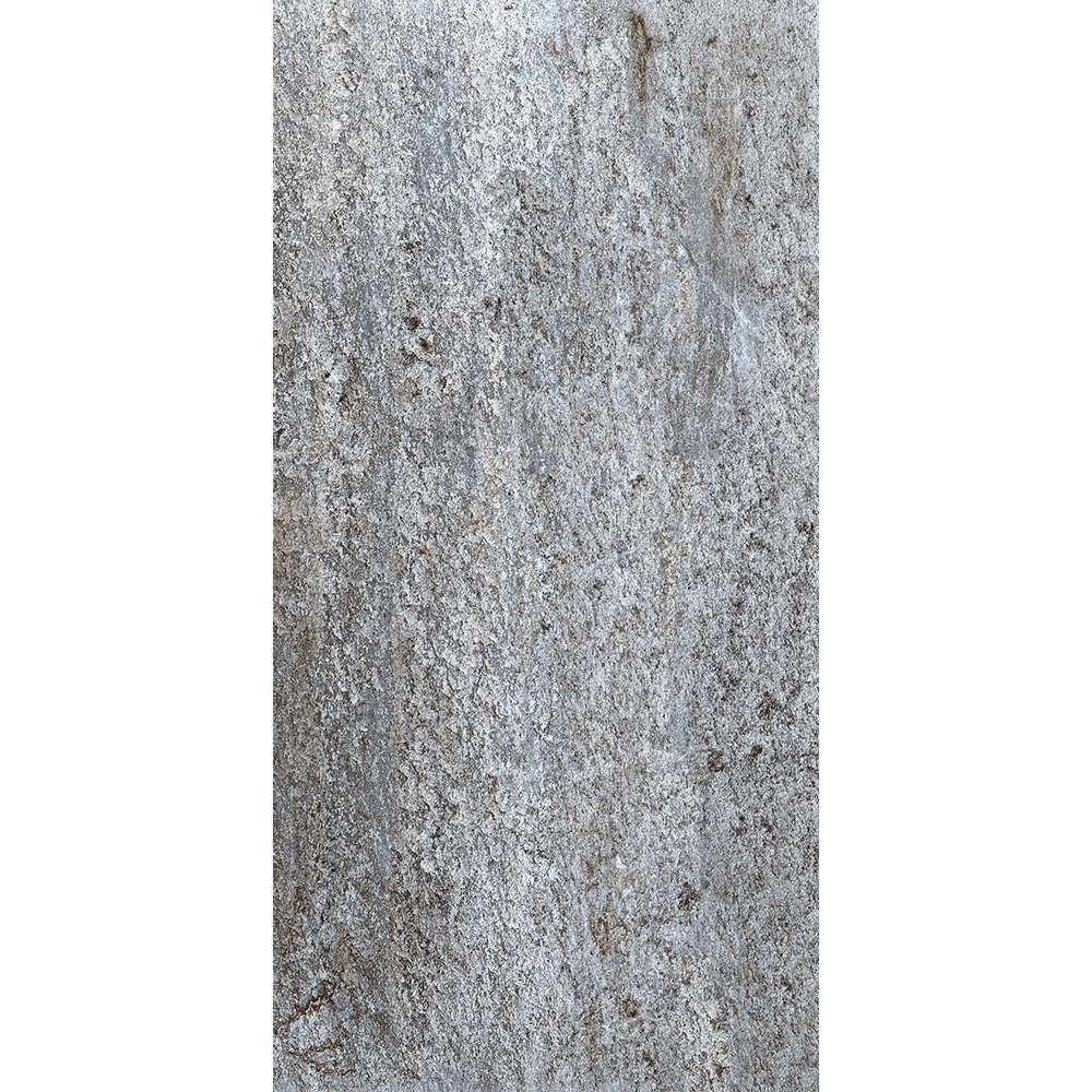 Gresie interior si exterior Vulcano, 30 x 60 cm, grosime 8.5 mm, 1.62 m2, gri piatra