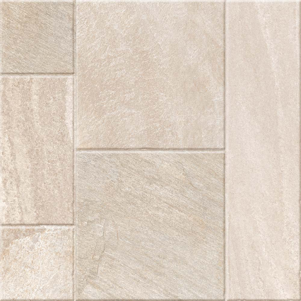Gresie interior si exterior Santana, 60 x 60 cm, grosime 8.5 mm, 1.08 mp/cutie, bej piatra