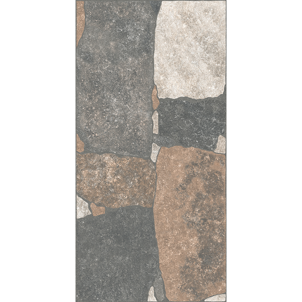 Gresie exterior Roccia, 30 x 60 cm, grosime 8.5 mm, 1.62 m2, gri piatra
