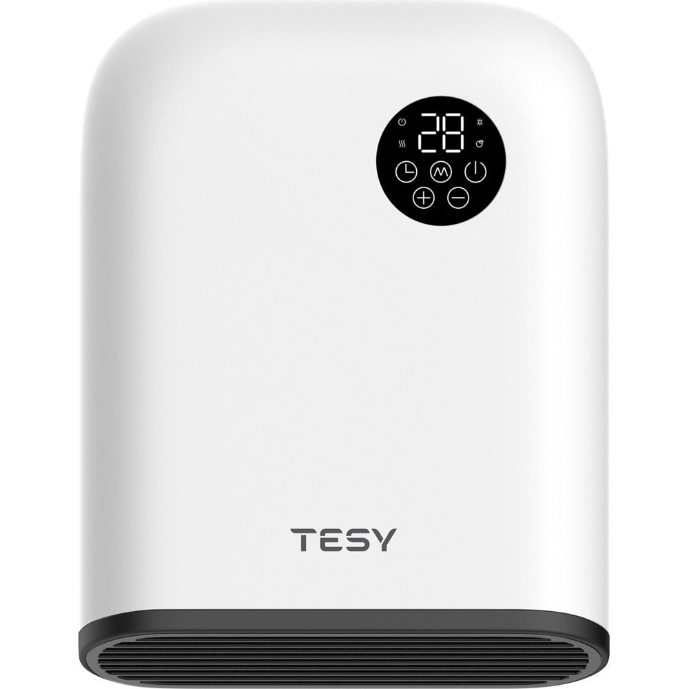 Aeroterma de perete Tesy HL-249VB, 3 trepte viteza, 2000W, Display LED, alb
