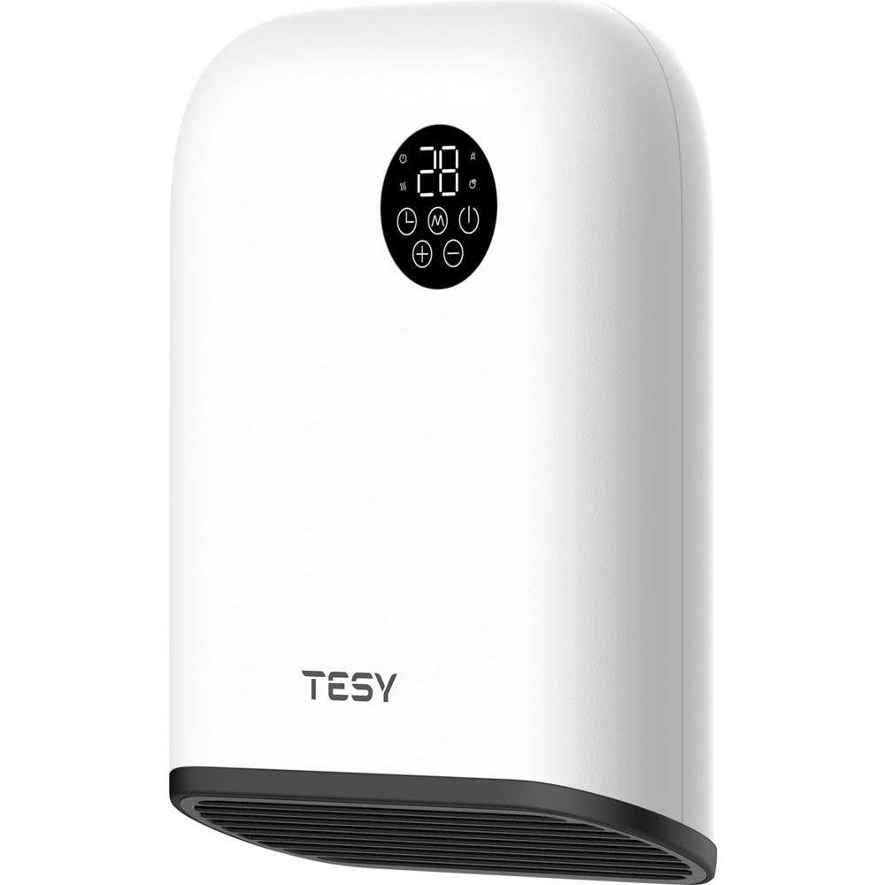 Aeroterma de perete Tesy HL-249VB, 3 trepte viteza, 2000W, Display LED, alb