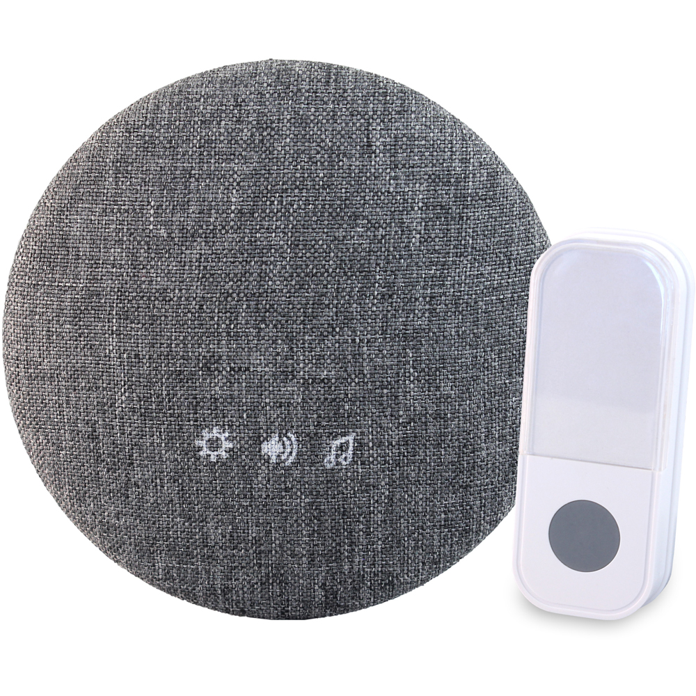 Sonerie wireless COMMEL, 38 melodii, 200m, gri