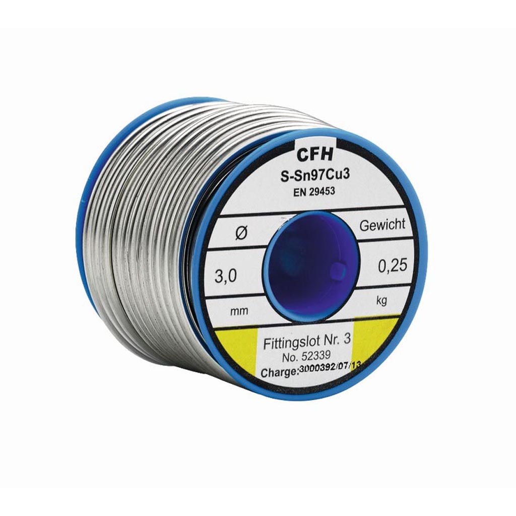 Fludor pentru lipit fitinguri, 3 mm, 250 g  CFH