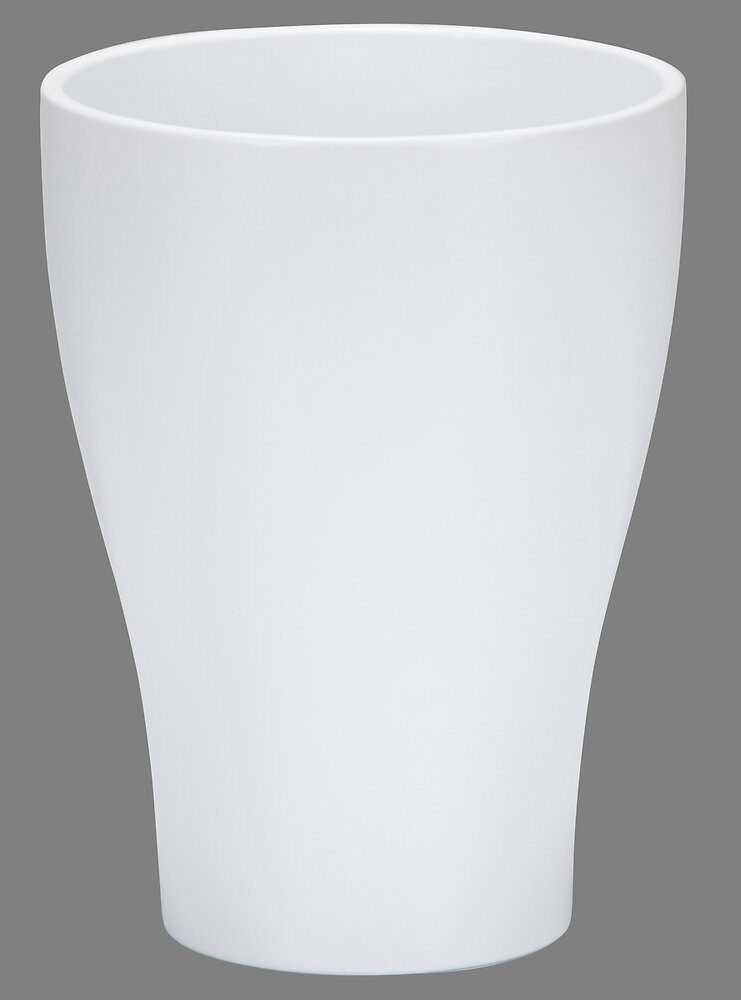 Ghiveci flori SCHEURICH, ceramica, D 13 cm, alb